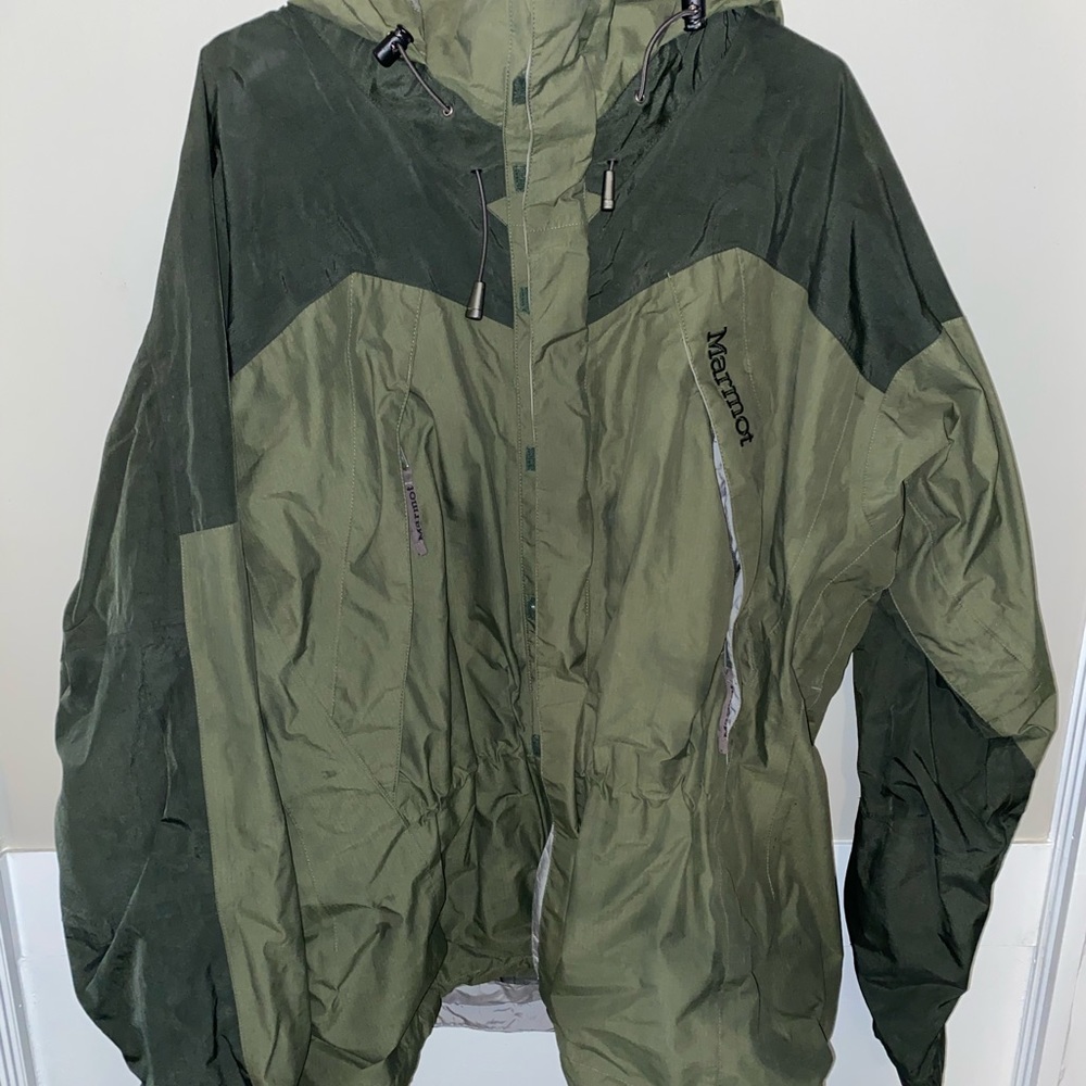Marmot men’s Gore-Tex jacket w/ zip in/out fleece jacket Size XL
